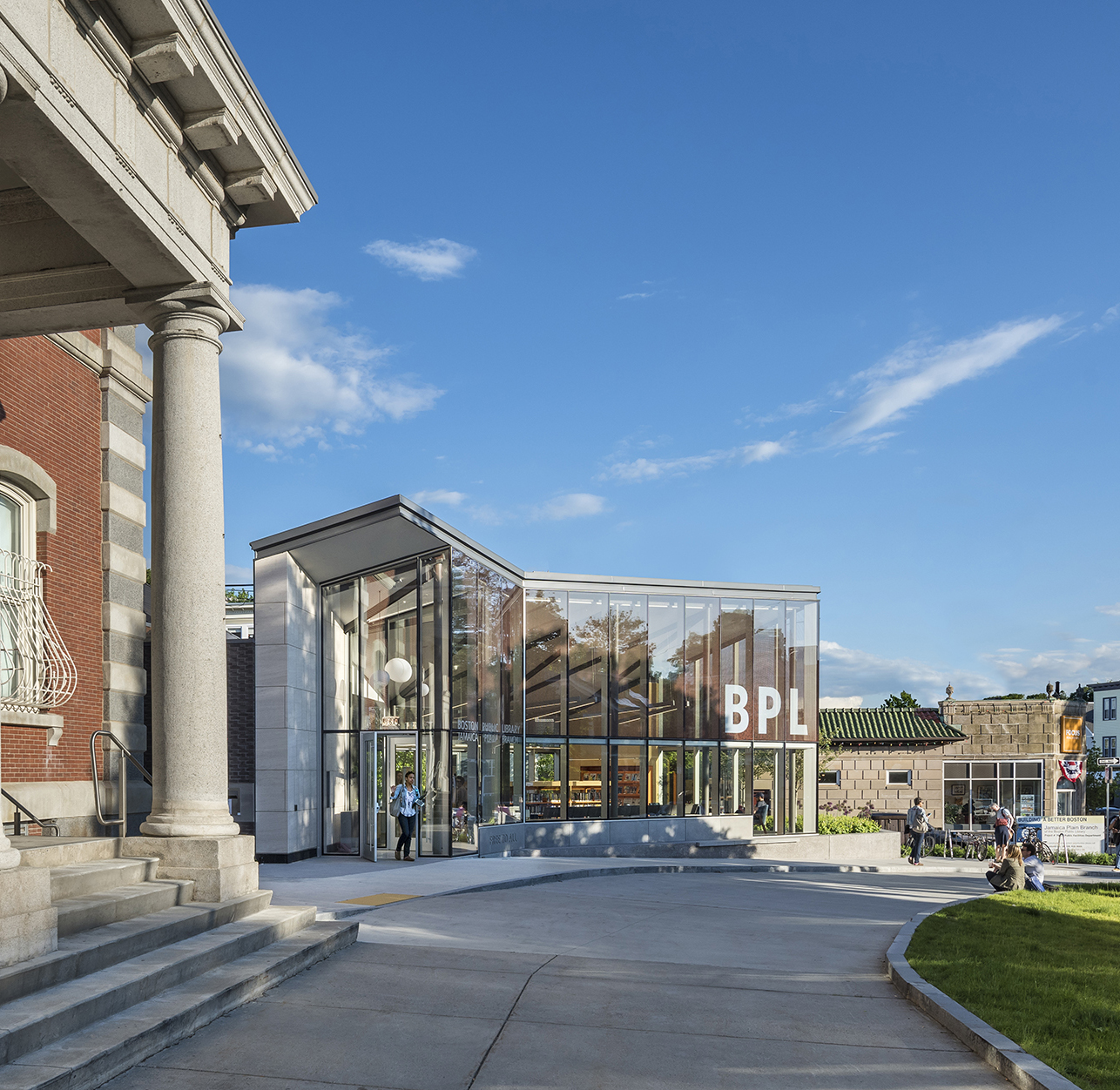 Jamaica Plain Branch of the Boston Public Library Boston Preservation
